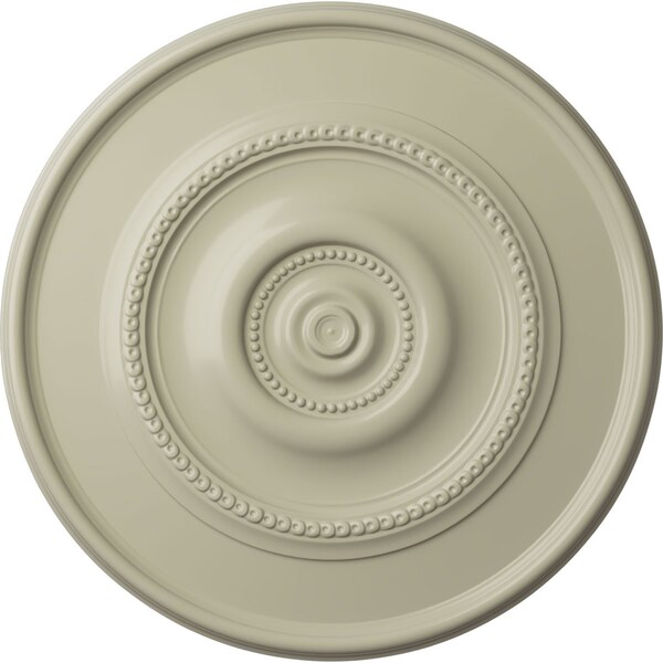 Ekena Millwork Traditional Reece Ceiling Medallion (Fits Canopies up to 5 7/8"), 24 3/8"OD x 1 1/8"P, Clear Yellow CM24RECYF - main